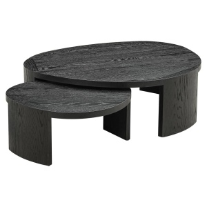 SET 2 MASUTE DE CAFEA NAVARINO, 213064, CONFECTIONATE DIN FURNIR DE STEJAR SI PAL, CAFENIU INCHIS, STIL MODERN