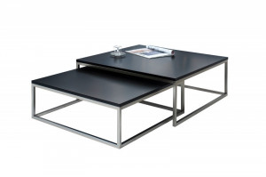SET 2 MASUTE, NEW FUSION, DIN METAL SI MDF, DESIGN MODERN - Img 5