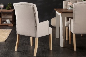 SET 2 SCAUNE, CLASIC DE DINING, CASTLE BEJ, DIN LEMN SI TEXTIL( STIL IN), ARTIM GROUP SELECTION - Img 4