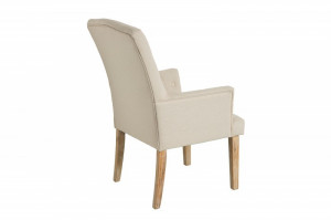 SET 2 SCAUNE CU BRATE LONG ISLAND BEJ 38785 DESIGN MODERN - Img 4