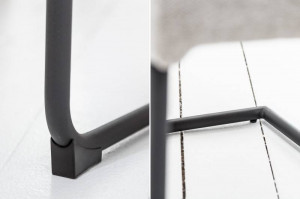 SET 2 SCAUNE DINING, CANTILEVER, DIN TEXTIL GRI DESCHIS, STIL MODERN - Img 8