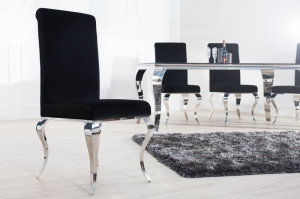 SET 2 SCAUNE DINING, ELEGANT, BAROC, TAPITAT IN CATIFEA, LUX DESIGN CLASIC, ARTIM GROUP - Img 2