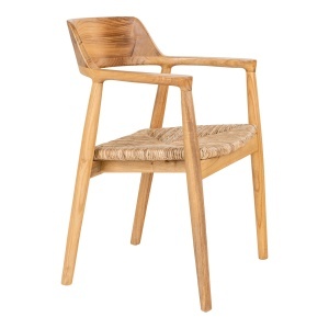 SET 2 SCAUNE DINING GETAFE, DIN LEMN, CULOARE NATUR, HOUSE NORDIC - Img 4