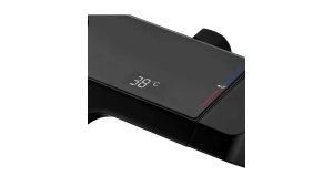 SET DE DUS REA ROB CU TERMOSTAT, NEGRU, DIN ALAMA, CALITATE SUPERIOARA - Img 2