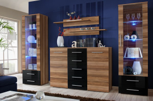 SET LIVING MODULAR CU LED GALINO D 23 NSHN GD STIL MODERN ASM