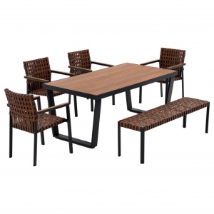 SET MOBILIER DE SERVIT MASA, TEXAS, CU MASA - Img 1