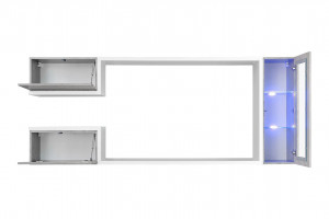 SET MODULAR LIVING GALAXY, CU ILUMINARE LED, BTW GL, STIL MODERN, ASM - Img 2