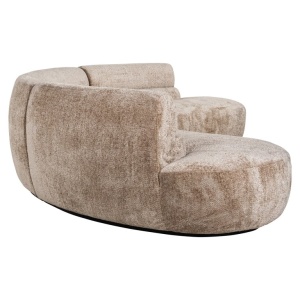 SOFA COLBY ROUND SHAPE, SHEEP NATURE, S5158 CONFECTIONAT DIN LEMN, PLACAJ, SPUMA SI 100% POLIESTER, RICHMOND INTERIOR - Img 2