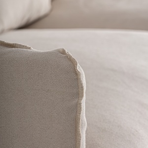 SOFA ELEGANTA BARDNEY 216CM, STRUCTURA DE LEMN SI TEXTIL, CULOARE BEJ, VICAL HOME - Img 5