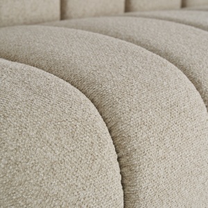 SOFA EXCLUSIVISTA LAJOUX, CULOARE BEJ, DIN LEMN SI TEXTIL, VICAL HOME - Img 7