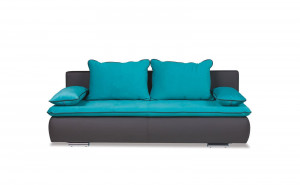 SOFA EXTENSIBILA DIEGO 204CM DIN TEXTIL SI LEMN - Img 2