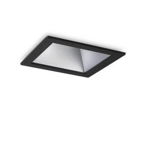 SPOT INCASTRAT GAME SQUARE BLACK SILVER STIL MODERN IDEAL LUX