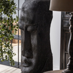 STATUETA SCULPTURE 110CM, CULOARE NEAGRA, DIN CIMENT, STIL MODERN, ARTIM GROUP SELECTION - Img 5