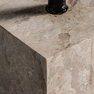 STATUETA SCULPTURE 159CM, CULOARE NATUR/MARO, DIN LEMN RECICLAT, ARTIM GROUP SELECTION - Img 2