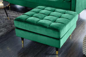 STOC 1 BUC !!! TABURET 80CM, CATIFEA VERDE SMARALD, DESIGN EXCLUSIVIST, ARTIM GROUP SELECTION - Img 2