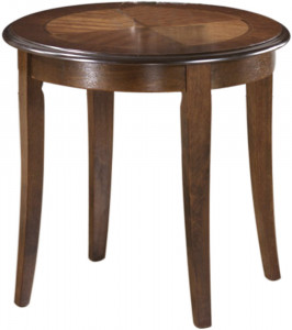 STOC!!! MASUTA DE CAFEA CALIFORNIA D, 60 CM, NUC INCHIS, BLAT DIN MDF SI CADRU DIN LEMN, STIL CLASIC
