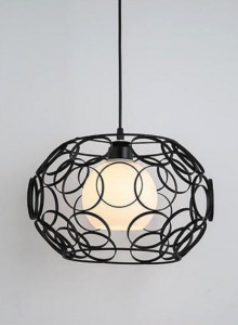 STOC!!!PENDUL 181689, LOFT STYLE, 26x17/107 cm, NEGRU, DIN OTEL SI METAL DE INALTA CALITATE, STIL MODERN, TU - Img 5