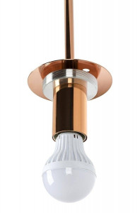STOC!!! PENDUL FUSION 40, CUPRU, DIN METAL SI ACRIL, STIL MODERN - Img 5