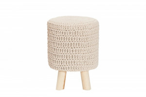 TABURET LEEDS CREM 38590B DESIGN VINTAGE - Img 6