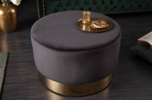 TABURET/MASUTA DE CAFEA, MODERN BAROCK 55CM, COD 40725, CATIFEA - Img 2