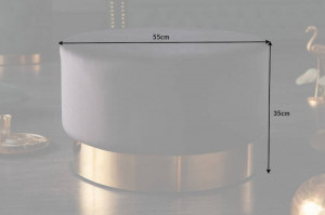 TABURET/MASUTA DE CAFEA, MODERN BAROCK 55CM, COD 40725, CATIFEA - Img 7