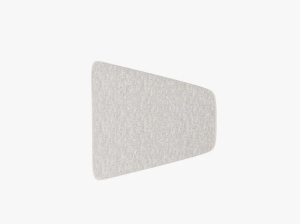 TABURET MILEY, GRI DESCHIS, CU TAPITERIE DIN TEXTIL CHENILLE HAGA, MICADONI - Img 4