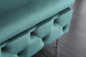 TABURET MODERN BAROCK 39610 AQUA STIL MODERN - Img 3