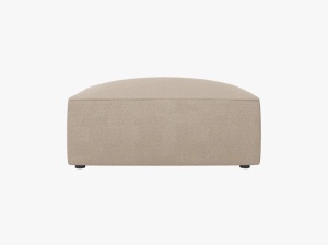 TABURET RUBY, BEJ INCHIS, CU TAPITERIE DIN TEXTIL STRUCTURAT OTTAWA, MICADONI - Img 2