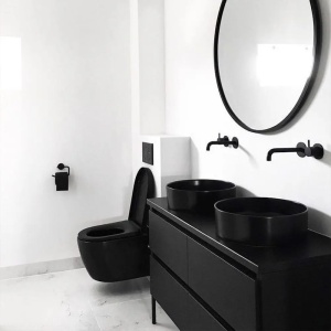VAS WC SUSPENDAT, CALANI LOYD SLIM, NEGRU, CALITATE SUPERIOARA - Img 5