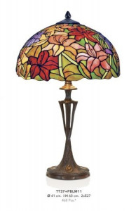 VEIOZA DEOSEBITA TIFFANY, COD TT37+PBLM11, DIN METAL SI STICLA