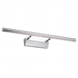 APLICA BAIE MIRROR APP363-1W, 9W, 70X2.5 cm, CROM/ARGINTIU, DIN OTEL INOXIDABIL SI METAL, STIL MODERN, TU - Img 1