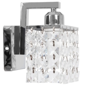 Aplica de perete metal cristal crom APP543-1W
