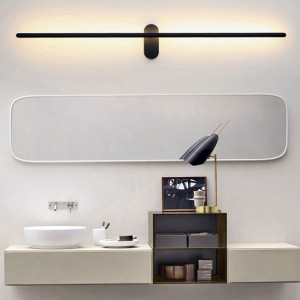 APLICA LED WALL LAMP APP583-1W, 12W, 92 cm, NEGRU, DIN METAL DE INALTA CALITATE, STIL MODERN, TU - Img 3