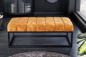 BANCUTA 110CM, PETIT BEAUTE, DIN CATIFEA GALBEN MUSTAR, COD 41251 - Img 2