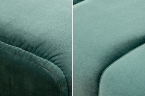 BANCUTA, PETIT BEAUTE 110 CM, COD 40317, CU TAPITERIE DIN CATIFEA MENTA, STIL MODERN - Img 4