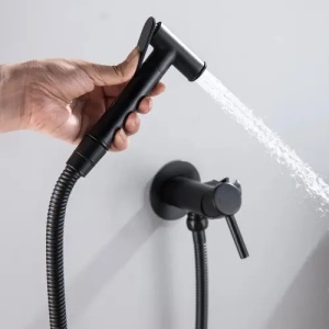 BATERIE PENTRU BIDEU REA LUNGO LOOP NEGRU, CALITATE SUPERIOARA - Img 2