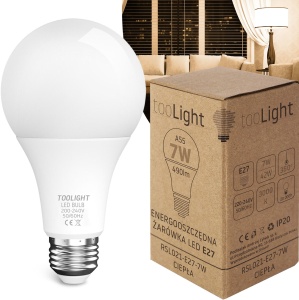 Bec cu LED RSL021 E27 7W Warm - Img 1