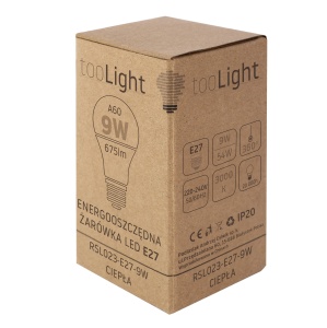 Bec cu LED RSL023 E27 9W Warm - Img 4