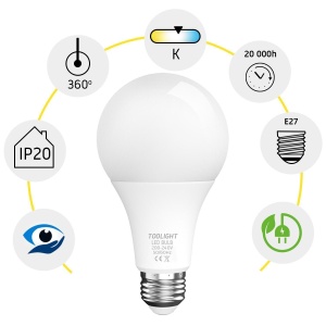 Bec cu LED RSL028 E27 12W Cold - Img 2