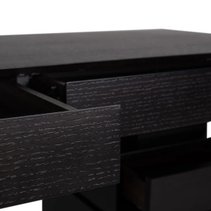 BIROU ALEXANDER JONES, CU SERTARE, CONFECTIONATA DIN MDF SI OTEL INOXIDABIL, STIL MODERN - Img 5