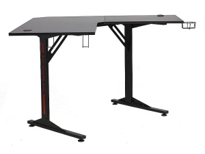 BIROU B-219 NEGRU, DIN PAL LAMINAT SI METAL, STIL MODERN