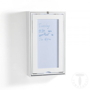 BIROU PLIABIL, PRATIKO, COD 4362, STIL MODERN, REALIZAT DIN MDF LACUIT ALB MAT