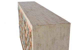 BUFET 180CM, DIN LEMN MASIV DE MANGO SI METAL, MULTICOLOR, GINER Y COLOMER - Img 6