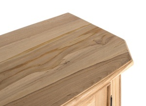 BUFET LIVING, 150CM, LEMN MASIV DE TEC, CULOARE NATUR, SCULPTAT MANUAL, ARTIM GROUP SELECTION - Img 5