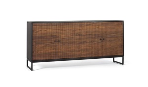 BUFET LIVING 170CM, COD 1471, DIN LEMN DE MANGO/TRANDAFIR SI METAL, ARTIM GROUP SELECTION - Img 3