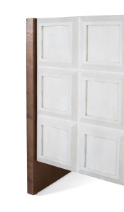 BUFET LIVING VIREN 170CM, REALIZAT DIN LEMN DE MANGO, CULOARE ALB/NUC, STIL MODERN, GINER Y COLOMER - Img 5