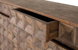 BUFET SUFRAGERIE ,STIL RETRO, 180CM, LEMN DE MANGO, ARTIM GROUP SELECTION - Img 5