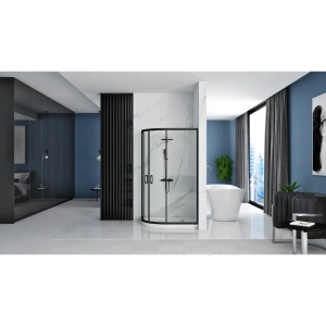 CABINA DE DUS LOOK 80X100, CU CADA DE DUS, CALITATE SUPERIOARA - Img 3