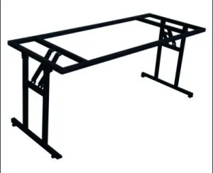 CADRU PLIABIL PENTRU MASA CATERING, 100x60 CM, NEGRU, DIN OTEL, STIL MODERN , ARTIM GROUP SELECTION - Img 2