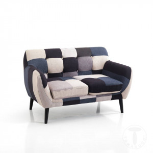 CANAPEA 2 LOCURI, ELEGANTA ,GIALOS , COD 3365, STIL MODERN, REALIZATA DIN LEMN SI STOFA